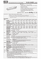 DataSheet HLG-240H-42 pdf